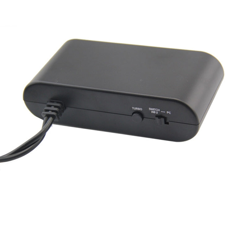 Adaptateur de convertisseur de poignée GC vers Wii U / PC / Switch (noir)