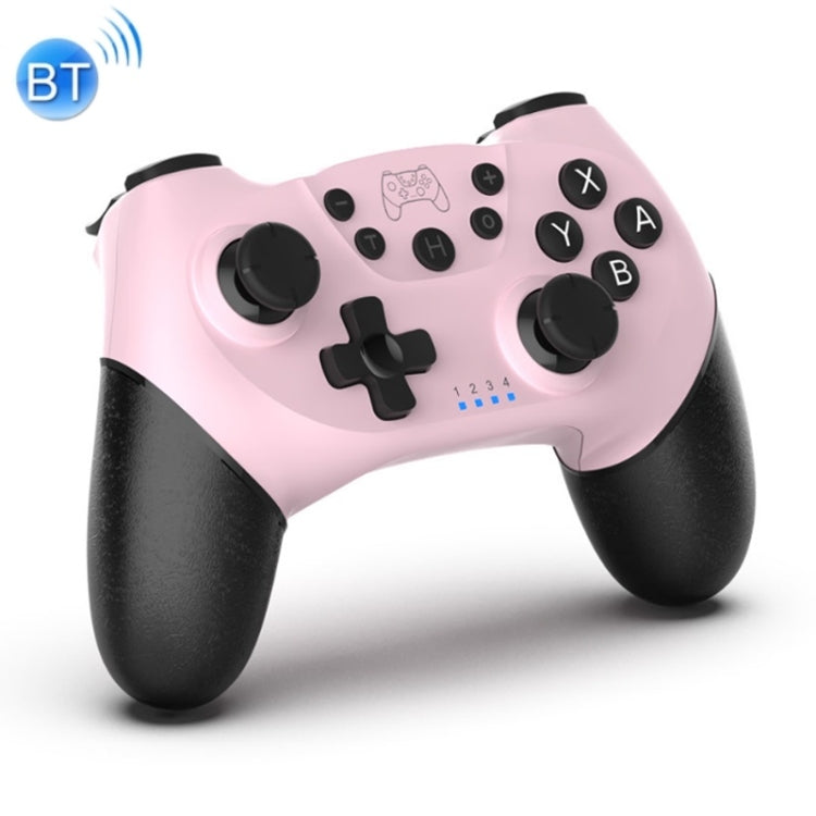 Wireless Bluetooth Gamepad with Macro Programming For Switch Pro Product Color: Pink