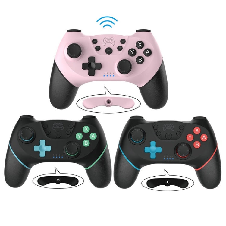 Bluetooth Wireless Bluetooth GamePad with Macro Programming For Switch Pro Product Color: Left Blue Green Green