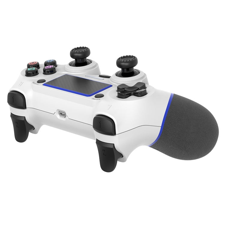 Wireless Bluetooth Rubber Gamepad For PS4 (Green White)