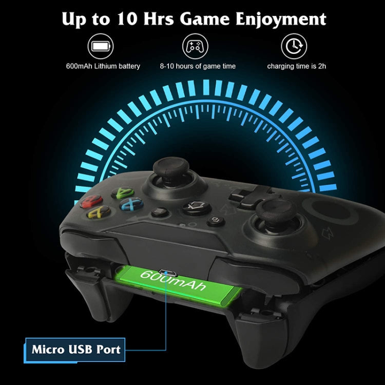 N-1 2.4G Manette de jeu sans fil à connexion directe pour Xbox One (Vert)