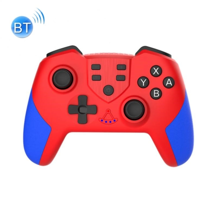 T23 Macro Programming Six-Axis Wireless Bluetooth Handle with NFC For Switch Pro (Mary Red)