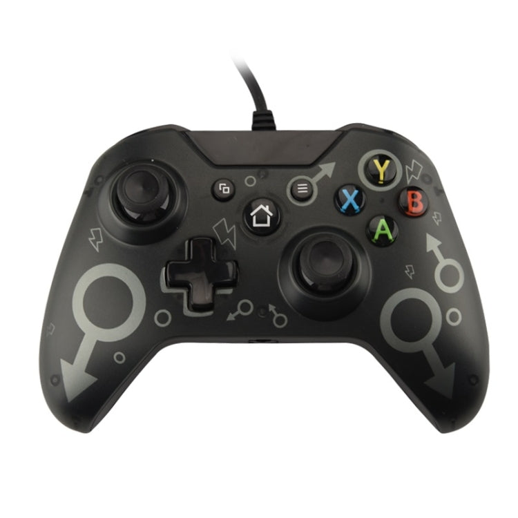 N-1 Joystick Gamepad de Joystick Para Xbox One / PC Color del Producto: Black transparente