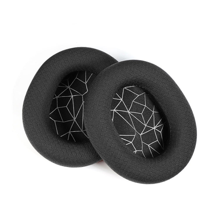 Coussinets d'oreille en éponge pour Steelseries Arctis Pro / Arctis 3 / 5 / 7 (Maille d'impression blanche)