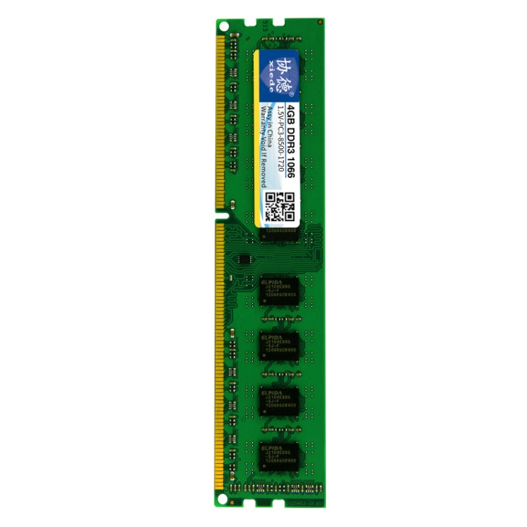 Xiede X085 AMD DDR3 1066 RAMS de computadora de escritorio capacidad de memoria: 4GB