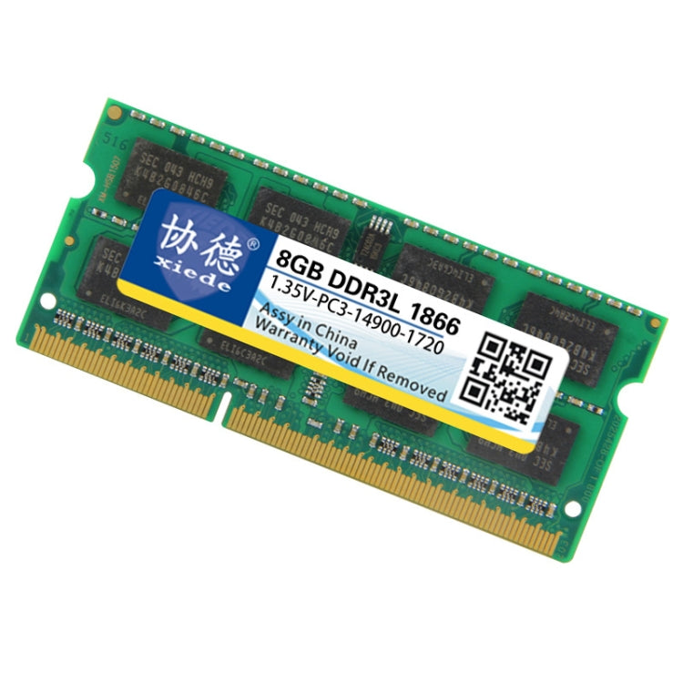 Xiede X101 DDR3L 1866 COMPATIBILITY Full RAMS MEMORY CAPACITY: 8GB