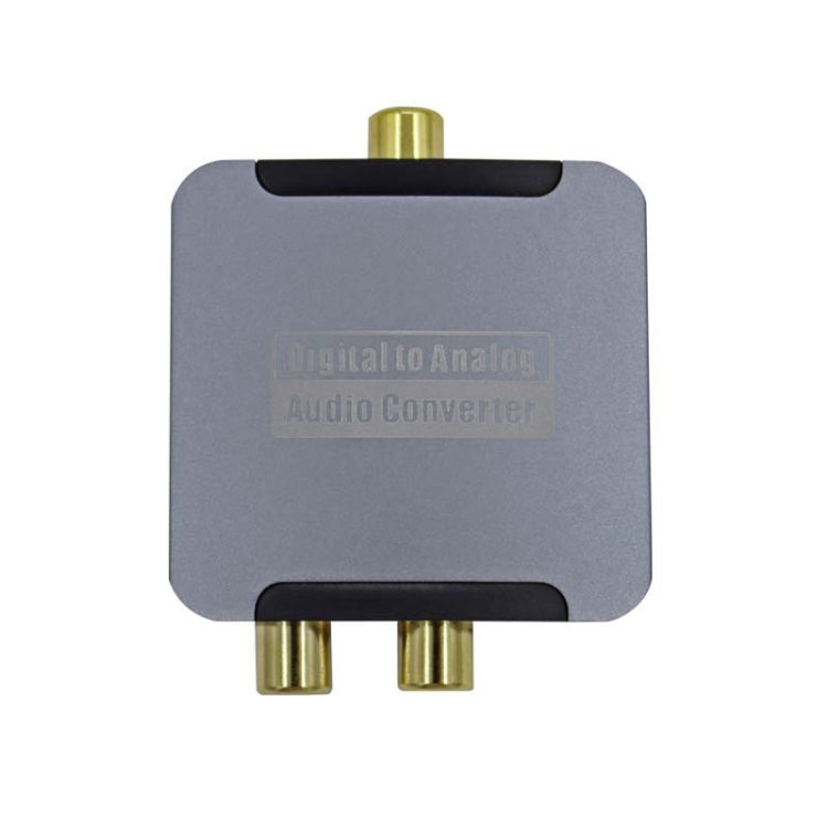 YQ-080 Convertidor de Audio coaxial de fibra Óptica Digital interfaz: host + Cable de Alimentación USB + Cable de fibra Óptica + Cable coaxial