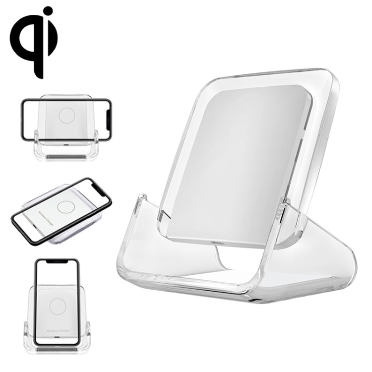 A9191 10W 3 in 1 Multifunctional Vertical Wireless Charger (White)