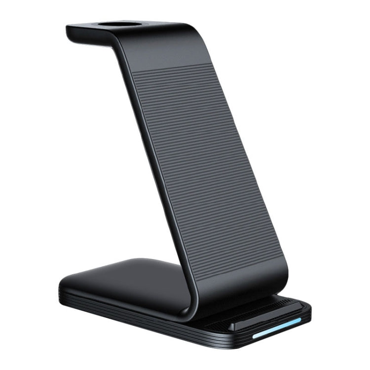 D2 3 in 1 15W Wireless Vertical Charger (Black)