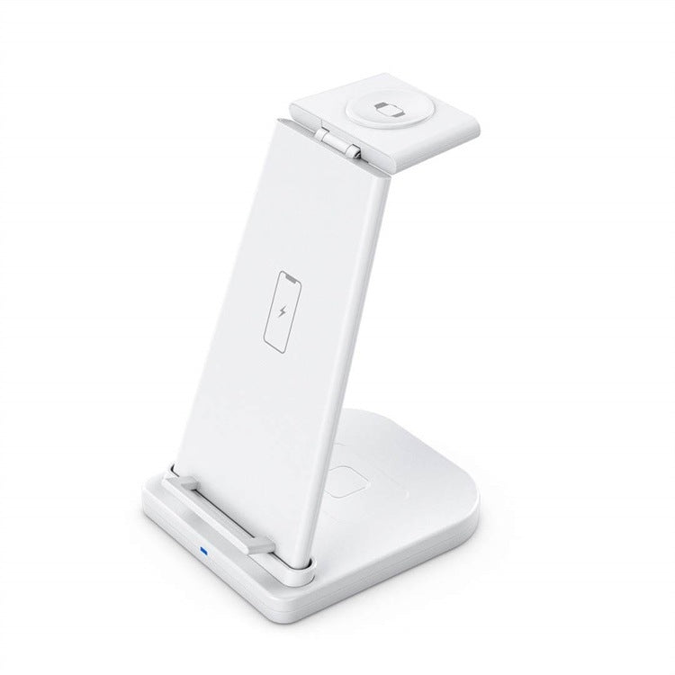 Qgeem QG-WC05 3 in 1 Portable Detachable Wireless Charger (White)