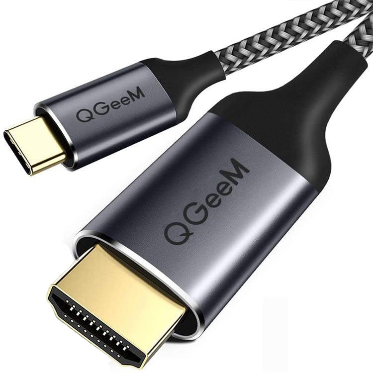Qgeem QG-UA09 Tipo-C a Cable HDMI 1.2m