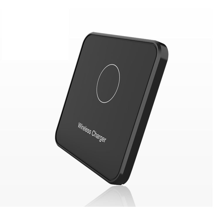 Wireless Mobile Phone Charger for Xiaomi Huawei Samsung iPhone 13 Square 10W-Black