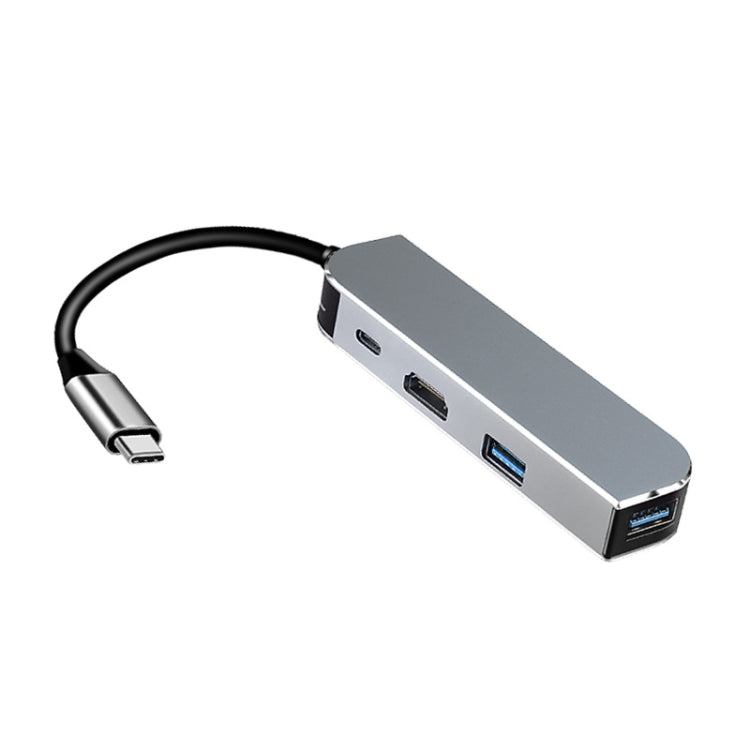 Adaptador multifuncional multifuncional USB3.0 Tipo-C HUB de extensión (THL009)