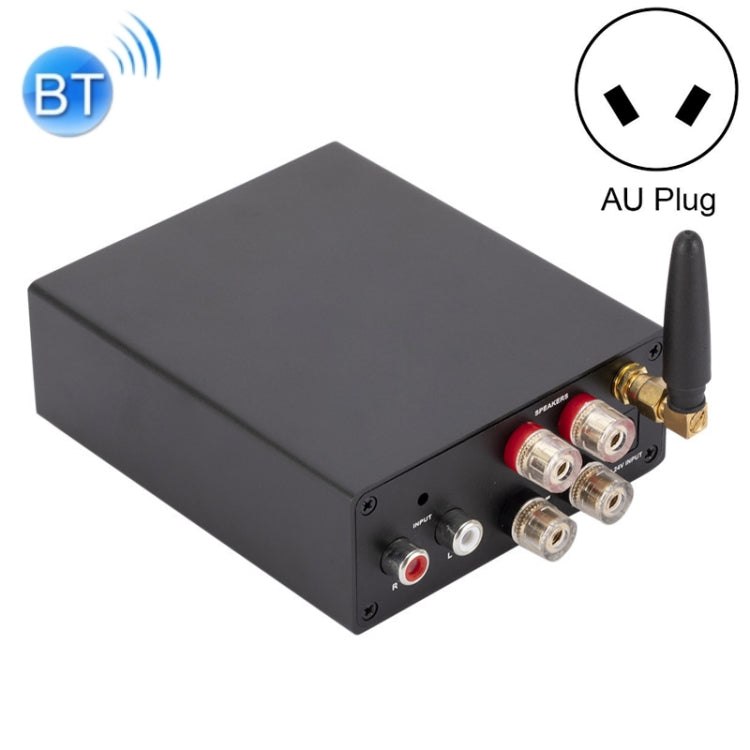 Amplificateur de puissance numérique audio stéréo Bluetooth 5.0 HiFi (prise AU)