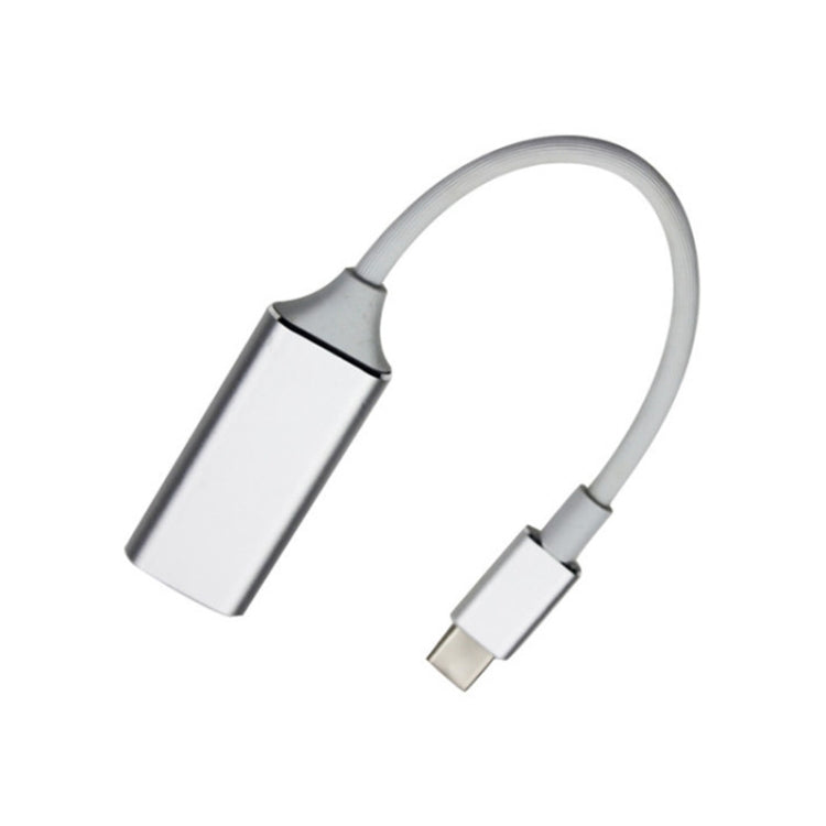 Convertisseur USB3.1 Type-C vers HDMI 4K HD (Argent)