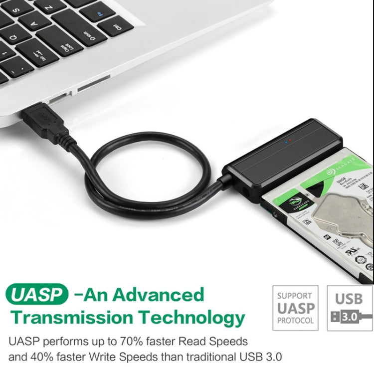 T04 USB3.0 A SATA Fácil Cable de unidad Para Cable adaptador de Disco Duro de 2.5 / 3.5 pulgadas