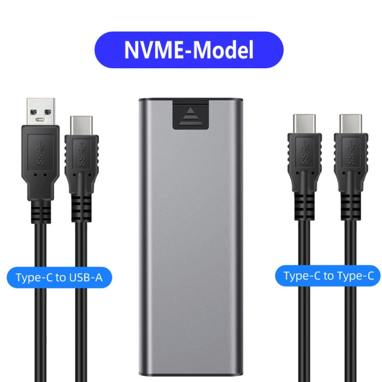 Type-C à Type-A M.2 NVME Disque SSD tout aluminium Gaplestre