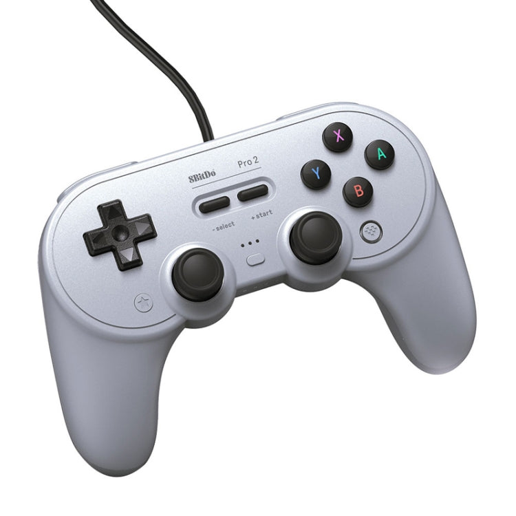 8bitdo Pro 2 Wired Gamepad for Switch (Grey)