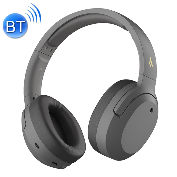 Edificador W820NB Bluetooth Wireless Rideo Canceling Sports Music Auriculares (Gris)