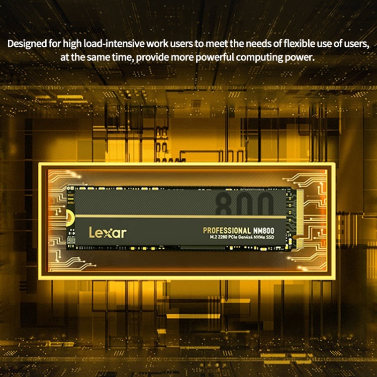 Disque SSD LEXAR NM800 M.2NVME 512 Go