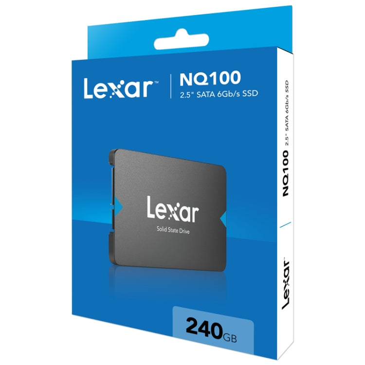 LEXAR NQ100 SATA3.0 Interface Notebook SSD Solid State Drive Capacity: 240GB