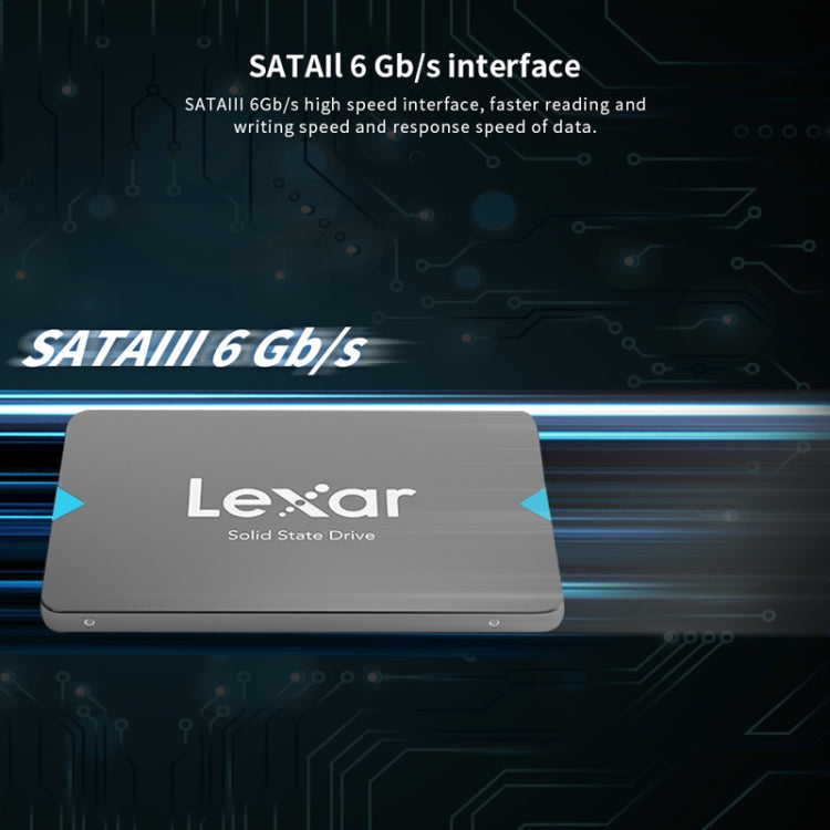 LEXAR NQ100 SATA3.0 Interface Notebook SSD Solid State Drive Capacidad: 480GB