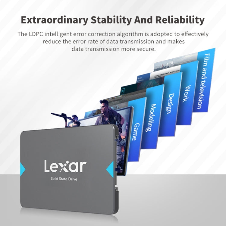 LEXAR NQ100 SATA3.0 Interface Notebook SSD Solid State Drive Capacidad: 960GB