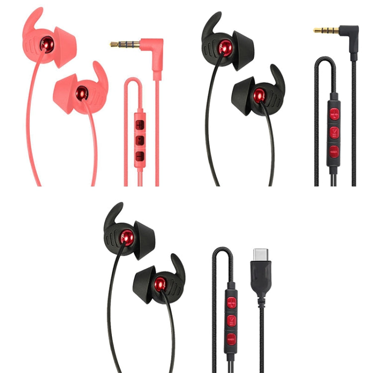 X130 Noise Canceling and Sound Isolating Sports Headphones (Pink)