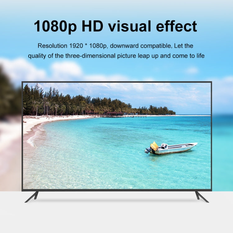 Adaptador de video HDMI a VGA Conector con Cable de Audio Color: Negro