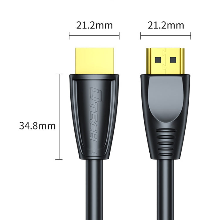 Câble de connexion DTech HDMI 2.0 HD 4K 60Hz Longueur du câble de connexion TV: 1m