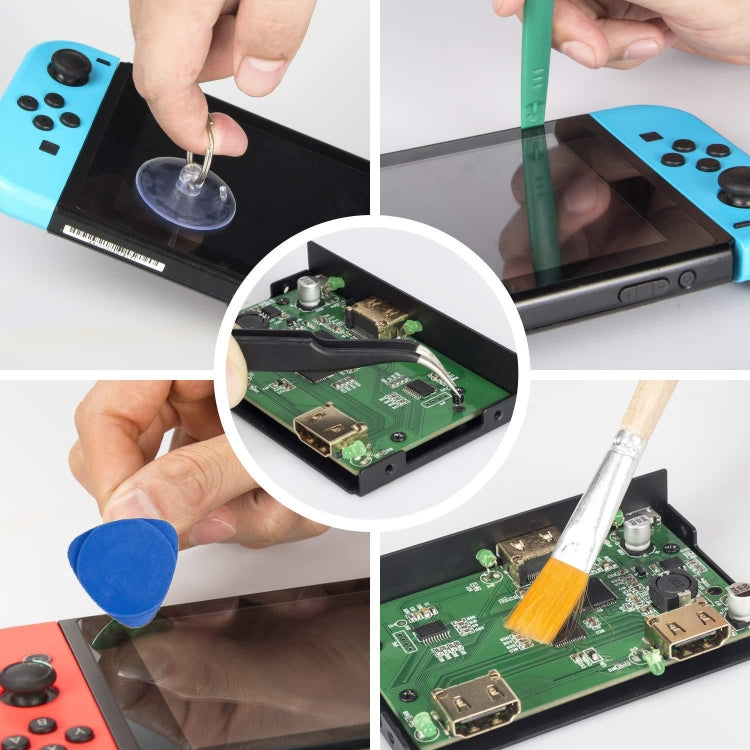 Outil de tournevis de démontage de console de jeu 9 en 1 pour Nintendo Switch