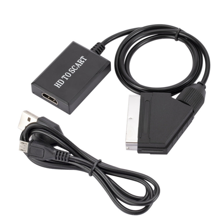 Video Adapter HDMI to Scart Converter 1080p HD