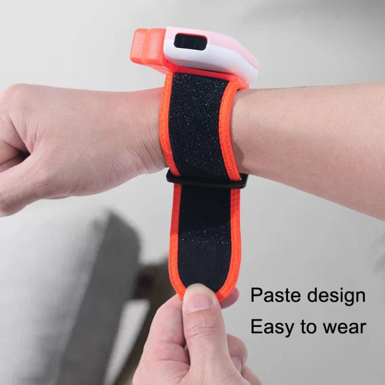 Dancing Wrist Bracelet Game Handle Strap For Switch Joy-Con (Purple Orange 29cm)