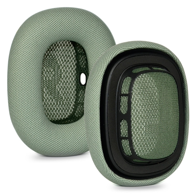 Coussinets d'oreille avec housse en éponge pour AirPods Max (vert froid)