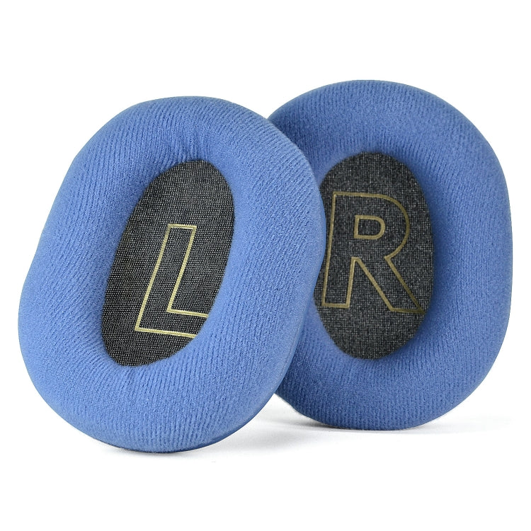 Coussinets d'oreille en mousse à mémoire de forme pour Logitech Logitech G Pro / G Pro X (tissu velours bleu)