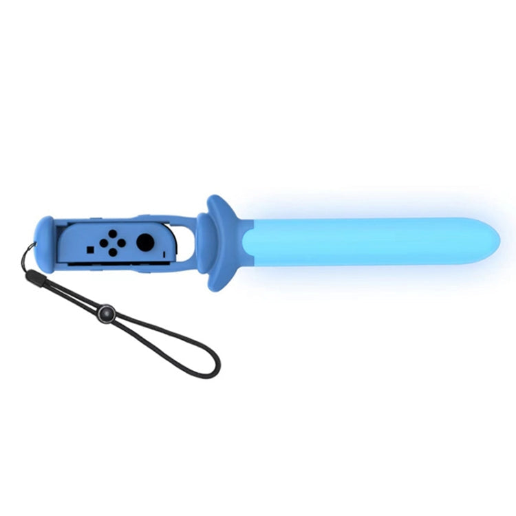 DOBE TNS-2109 Épée lumineuse somatosensorielle avec poignée gauche et droite pour Nintendo Switch (Bleu)