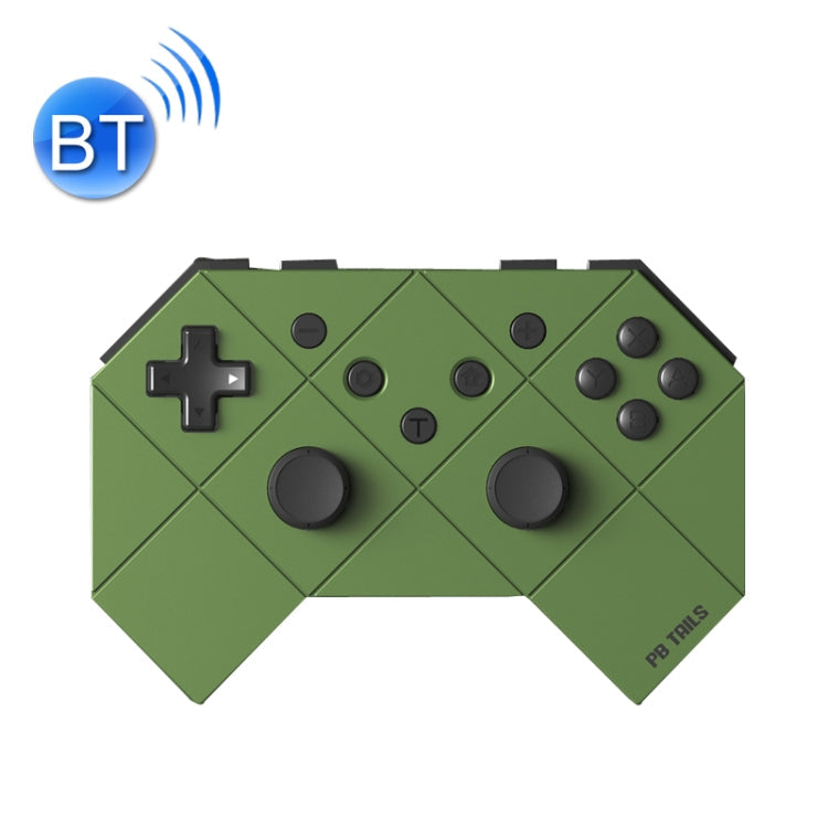 PB TAILS Para Gamepad Inalámbrico Bluetooth Switch estilo: edición ordinaria (Verde militar)