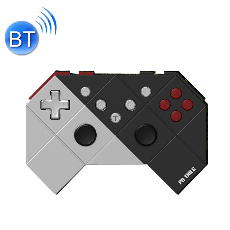 PB TAILS pour Switch Style de manette sans fil Bluetooth : édition ordinaire (noir argent)