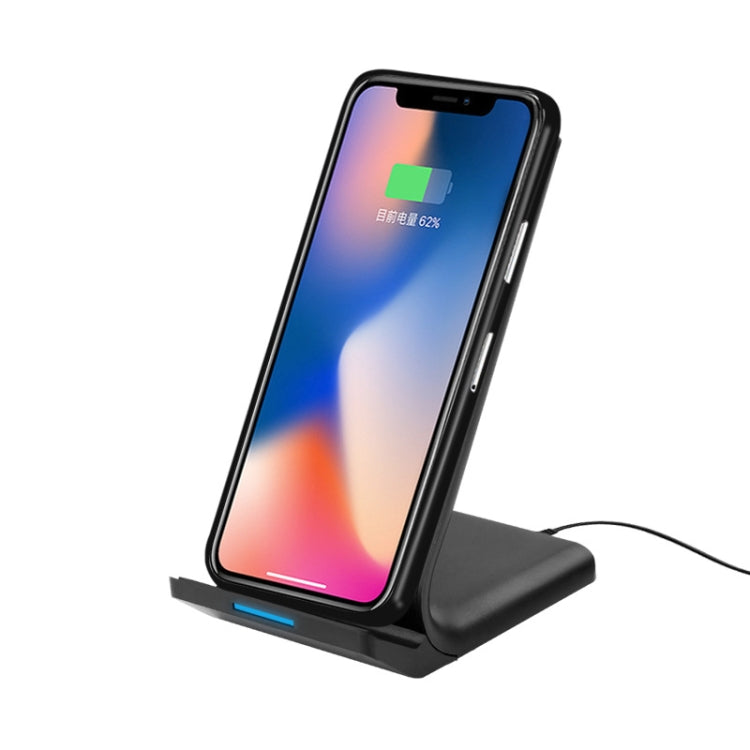 R2 10W Vertical Wireless Charger for Mobile Phone Smart Fast Charging Charging Stand Desktop Stand
