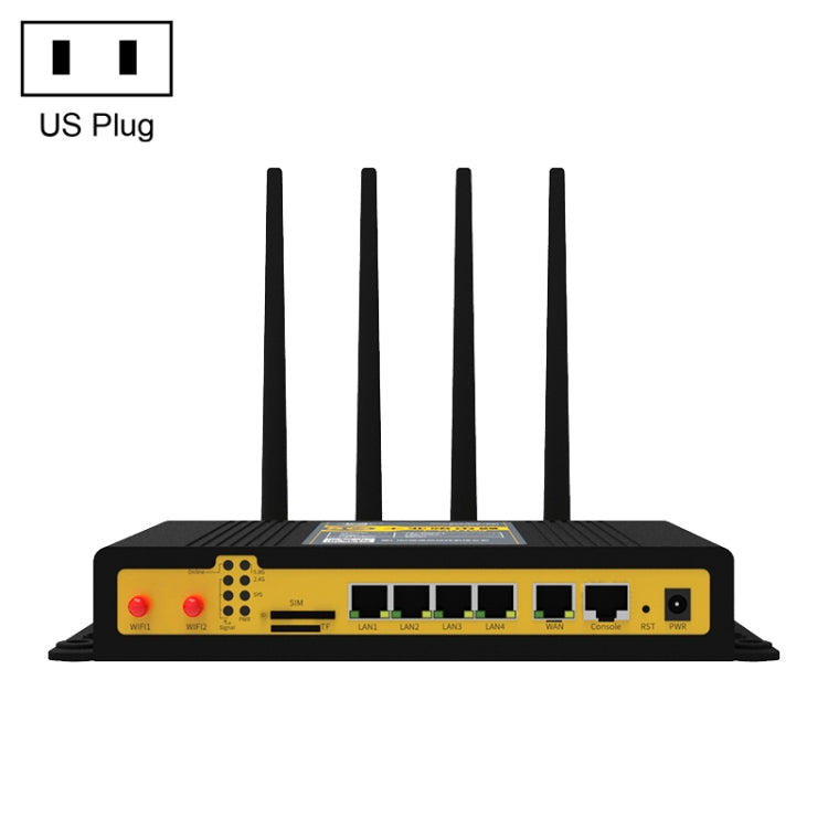 F-NR100 1000Mbps 5G 5-Port Industrial WiFi Wireless Router with 4 Antennas US Connector