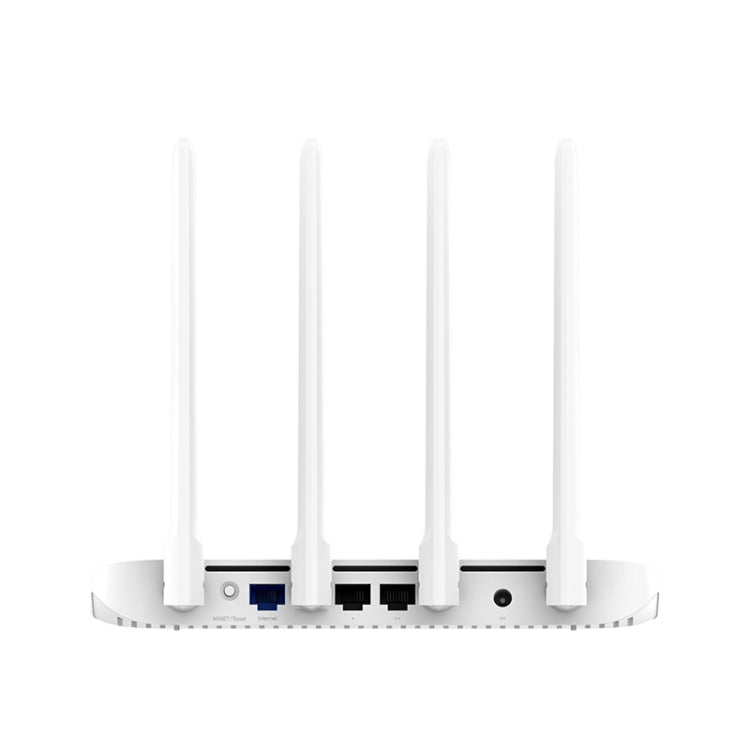 Original Xiaomi WiFi Router 4A Smart APP Control AC1200 1167Mbps 128MB 2.4GHz and 5GHz Dual Core CPU Gigabit Ethernet Repeater Port with 4 Antennas US Plug (White)