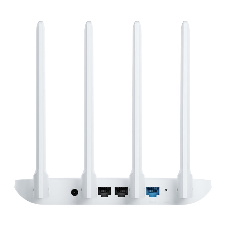 Routeur WiFi d'origine Xiaomi MI 4C Smart APP Control 300Mbps 2.4GHz Répéteur de routeur sans fil avec 4 antennes US Plug (Blanc)