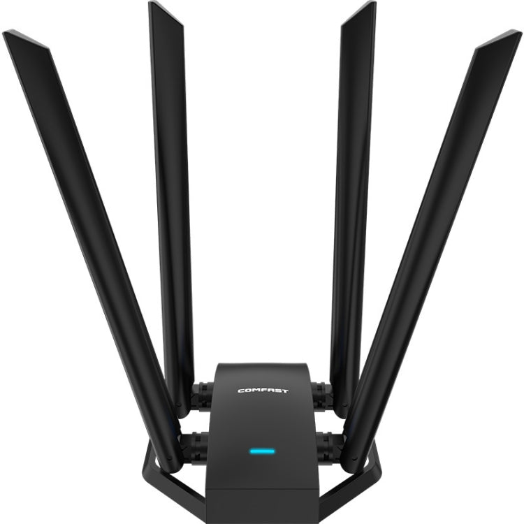COMPASTE CF-WU785AC 1300 Mbps Dual Band WiFi USB Network Adapter with 4 Antennas