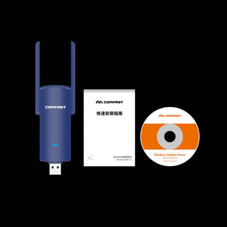 COMFAST CF-927B 1300MBPS Adaptador de red de WiFi de Bluetooth de Doble Banda Dual Bluetooth