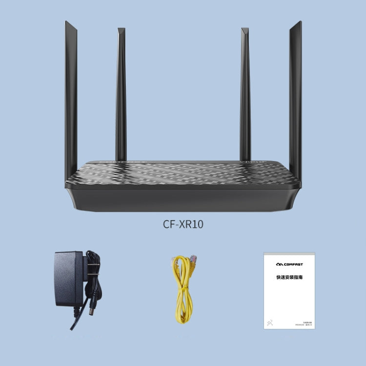 COMFAST CF-XR10 1800Mbps WIFI6 Dual-Band Gigabit Home House Signal Amplifier Wireless Router Repeater