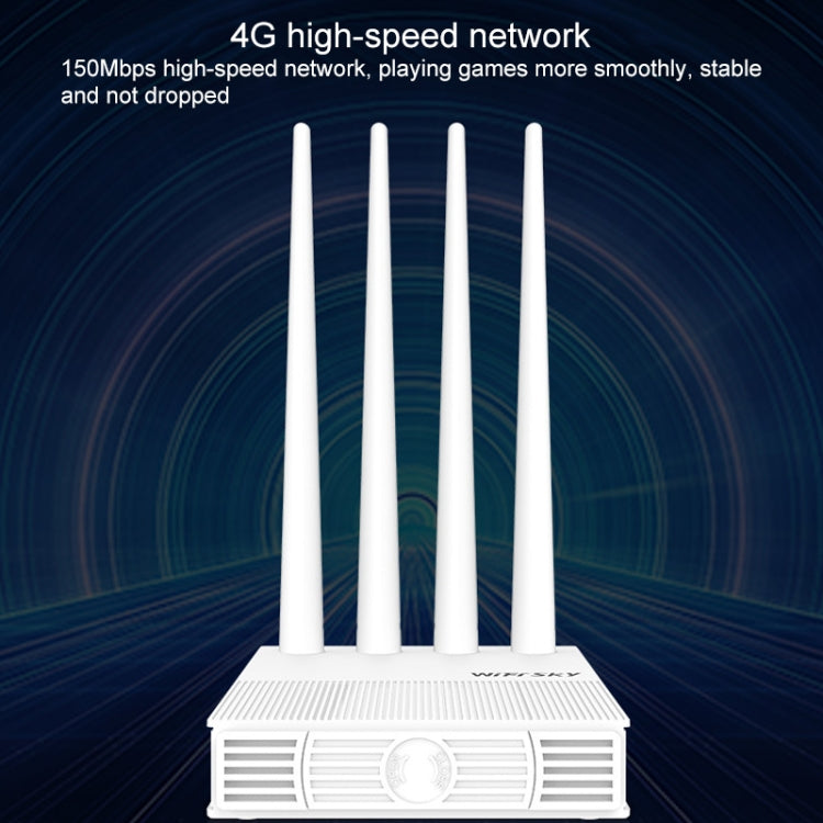 COMFAST WS-R642 300MBPS 4G AMPLIFIER SIGNIFICANCE HOMES WIFI ROTERATOR WIRELESS AMPLIFIER WITH 4 ANTENNAS EUROPEAN EDITION EU Tap