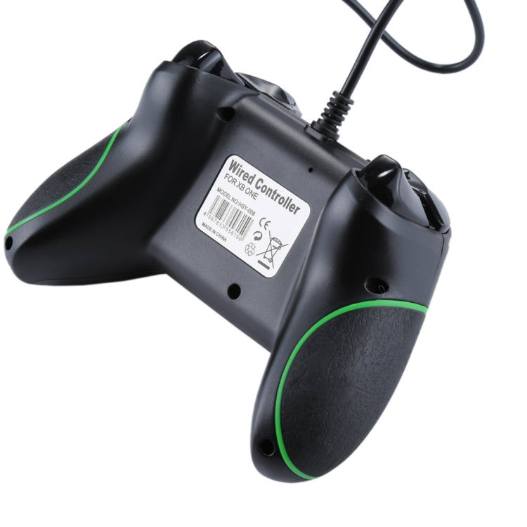 Manette de jeu filaire USB pour console Xbox One / PC / ordinateur portable Longueur du câble : environ 2,1 m