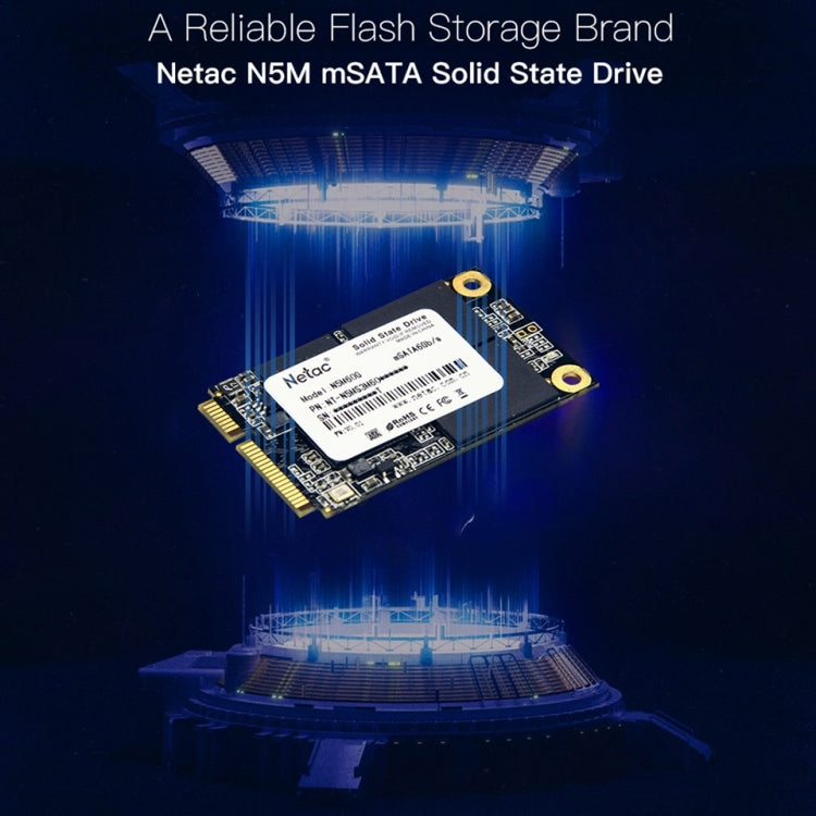 Netac N5M 60GB mSATA 6Gb/s Solid State Drive