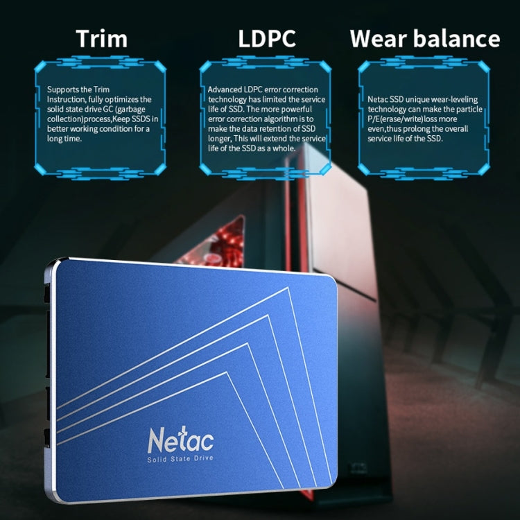 Netac N600S 256GB SATA 6Gb/s Solid State Drive