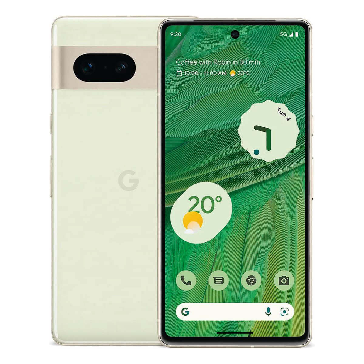 Google Pixel 7 5G 8 Go/128 Go vert lime (citronnelle) double SIM